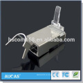 Cat7 позолоченный UTP keystone jack / cat6 rj45 разъем модульный штекер / hot sell новый дизайн cat5e rj45 штекер